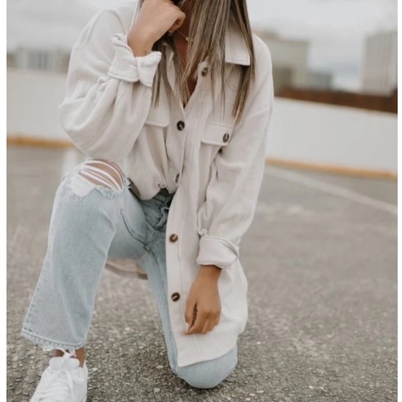 La Miel Tops - Button Up Jacket